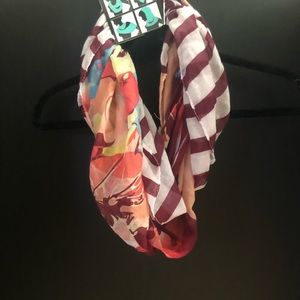 Multicolored Loop Scarf